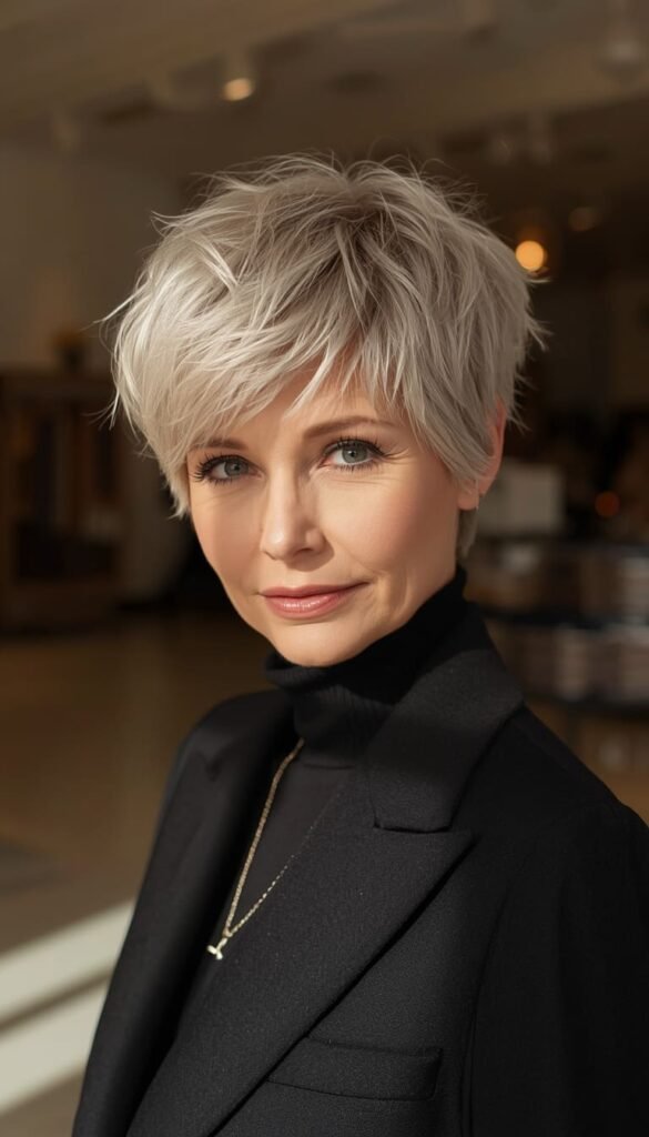 The Rounded Shag Pixie