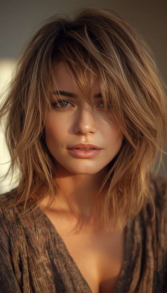 The Shaggy Layered Bob
