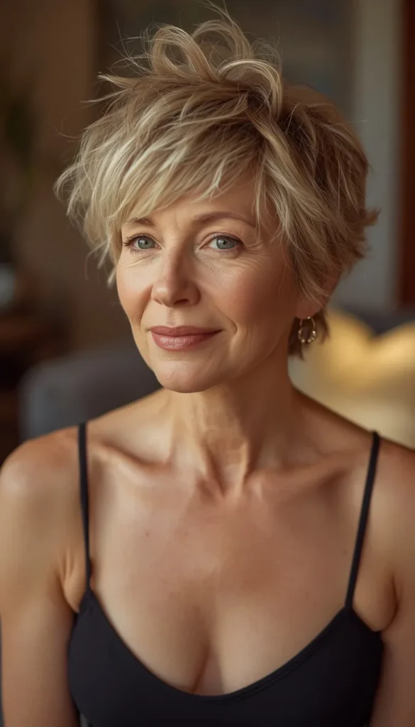 The Shaggy Pixie Effortless, Lived-In, and Full of Personality