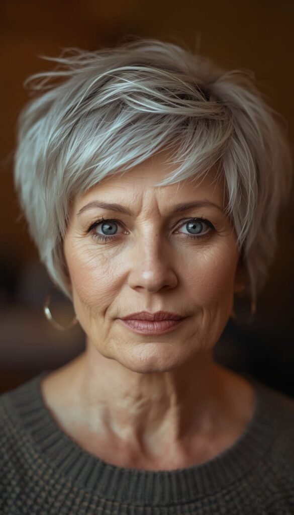 The Tousled Shag Pixie