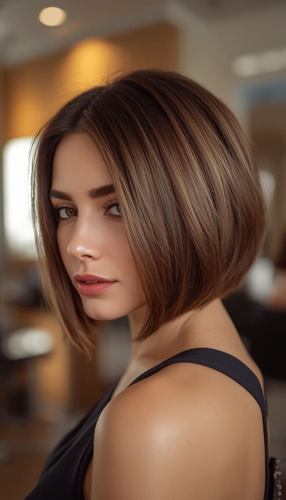 The Volumizing A-Line Bob