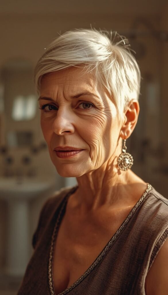 The Wash and Wear Tapered Pixie