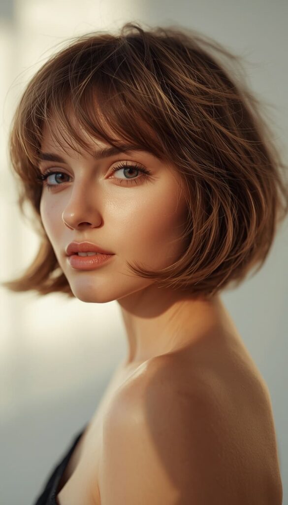 The Wispy Textured Bob