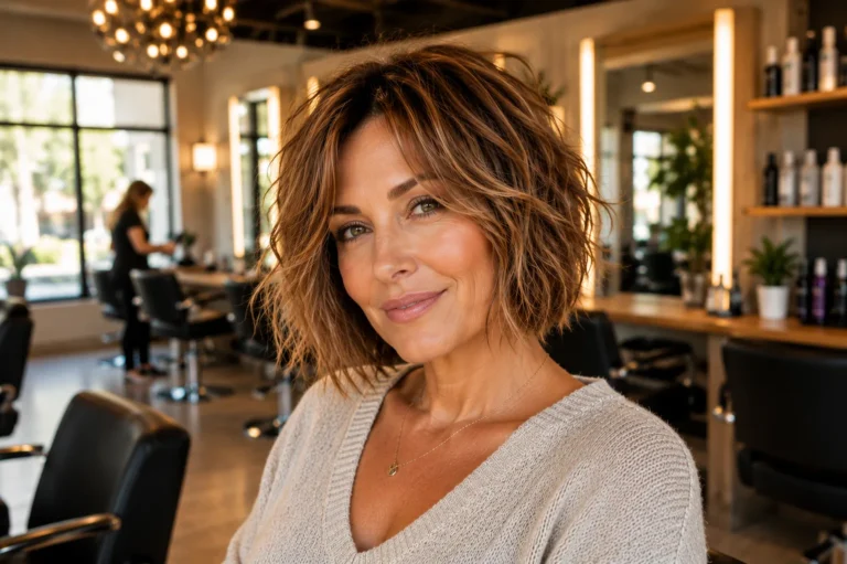 choppy bob hairstyles for fine hair