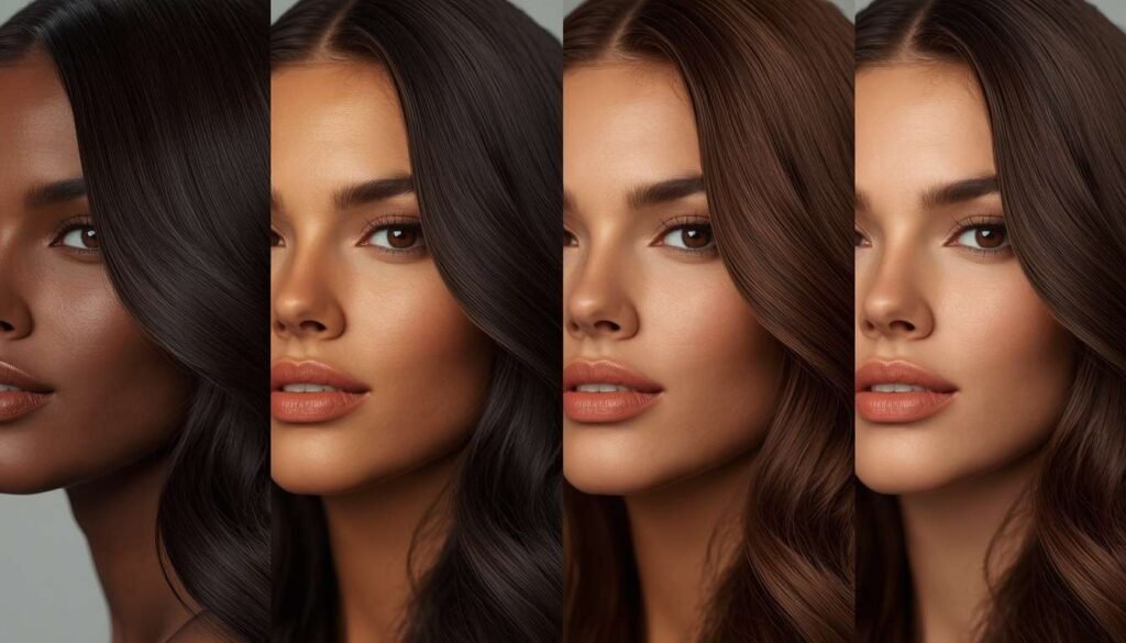 dark brown color ideas