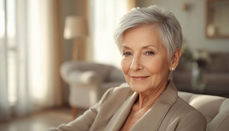 wash and wear hairstyles women over 70 thin fine hair
