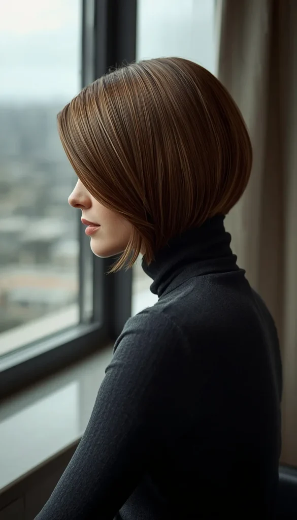 Angled Layered Bob