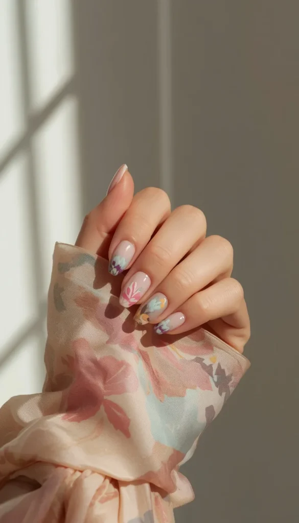 Aura Blooming Gel Nails