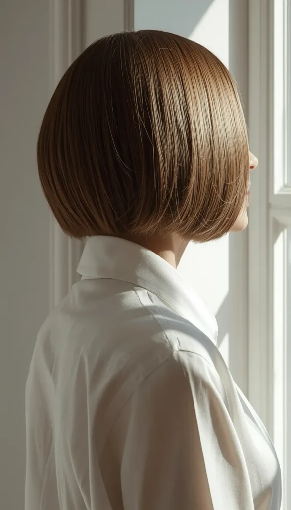 Blunt Shoulder Cut with Internal Layers