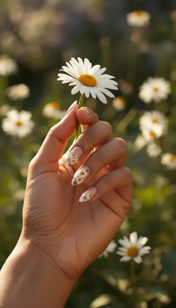 Floral Summer Nails Done Right