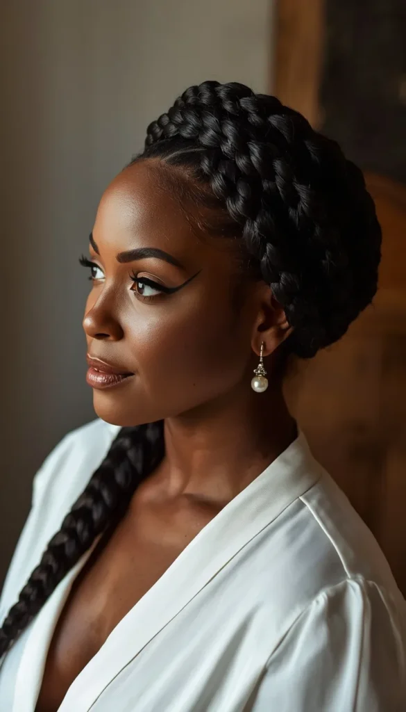 French Braid Crown