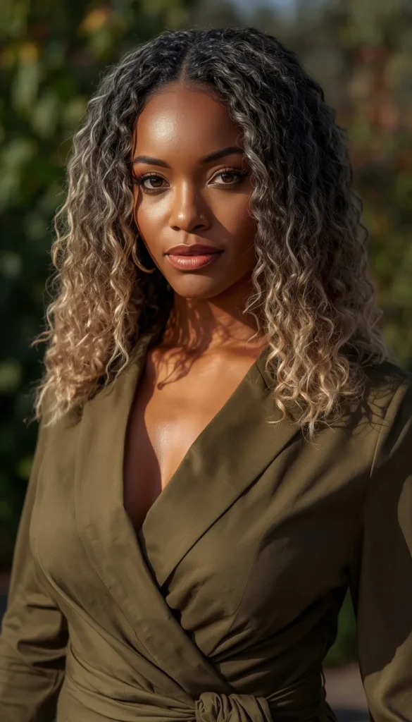 Locs with Gray Highlights