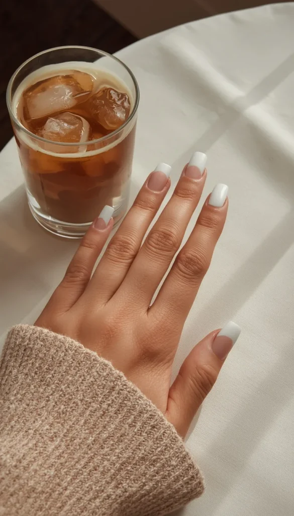 Reverse French Tips for a Fresh Twist