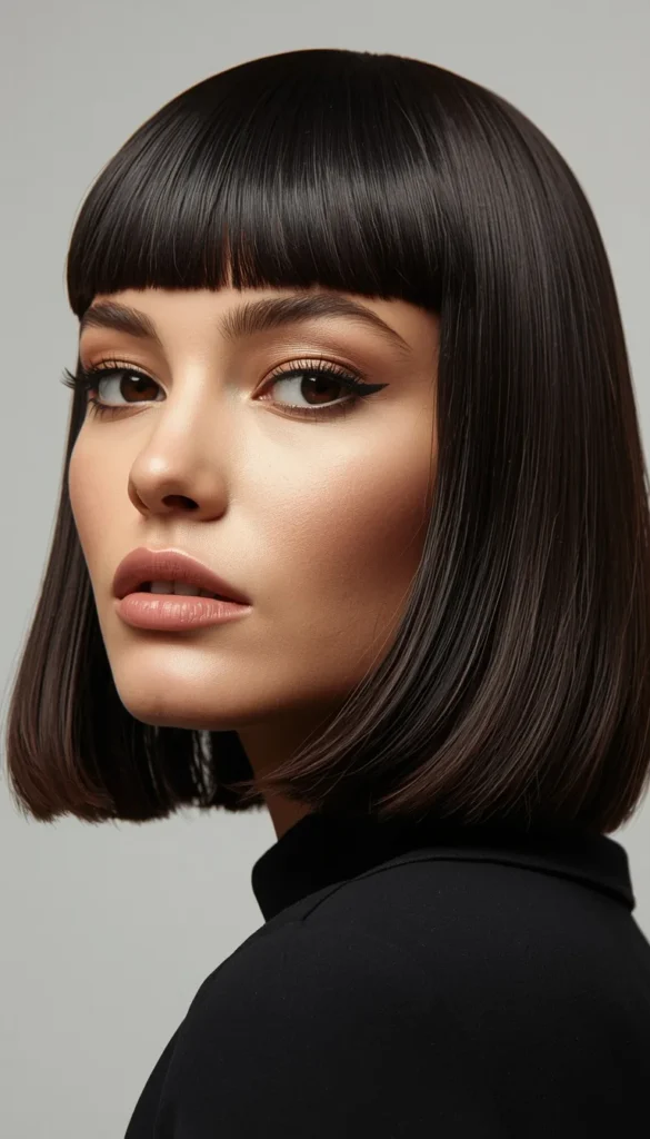 Short Baby or Micro Bangs