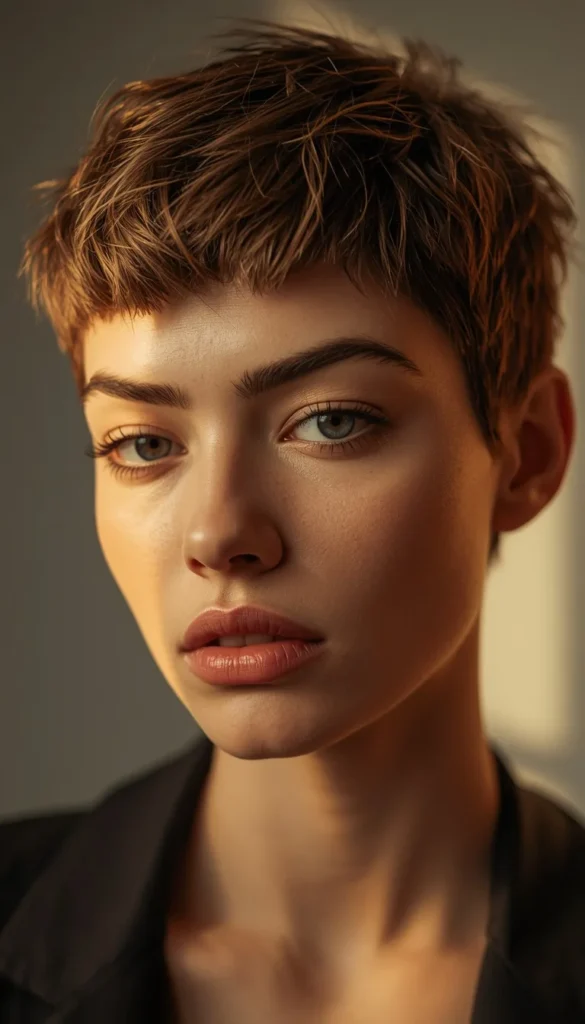 Short Pixie With BangsThe Classic That Never Gets Old