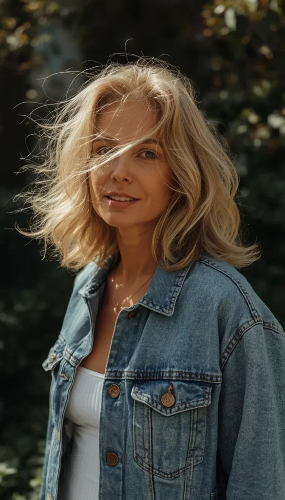 Soft Shag For Fine Hair