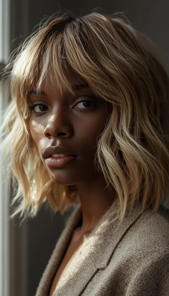 Textured Lob with Point Cut Ends