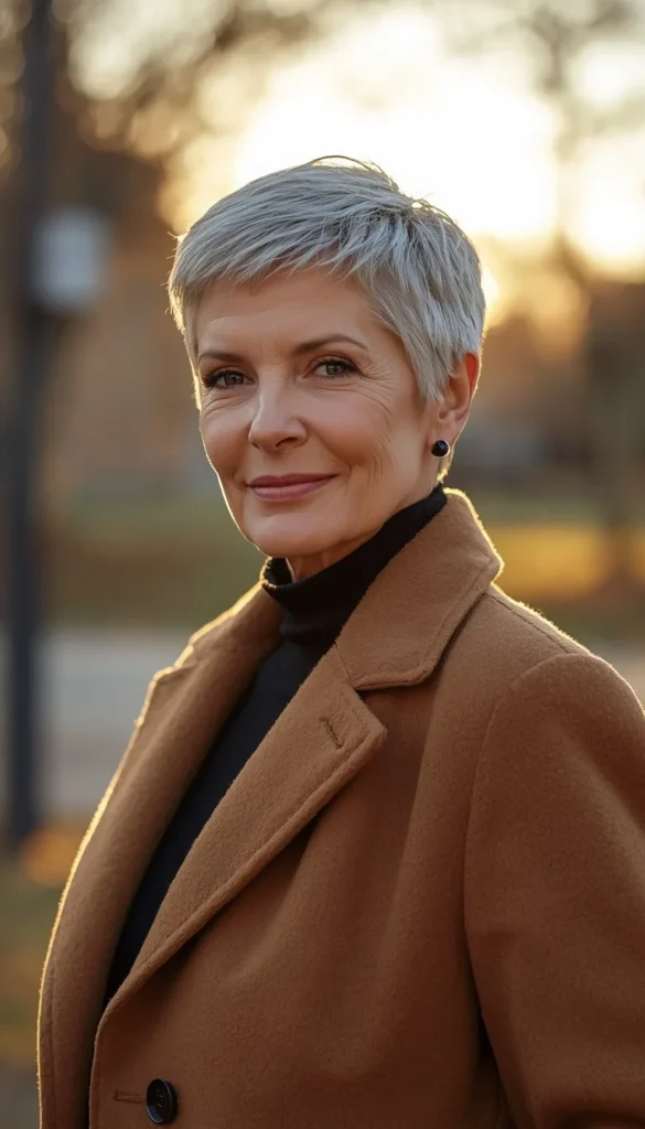 Textured Pixie Cut