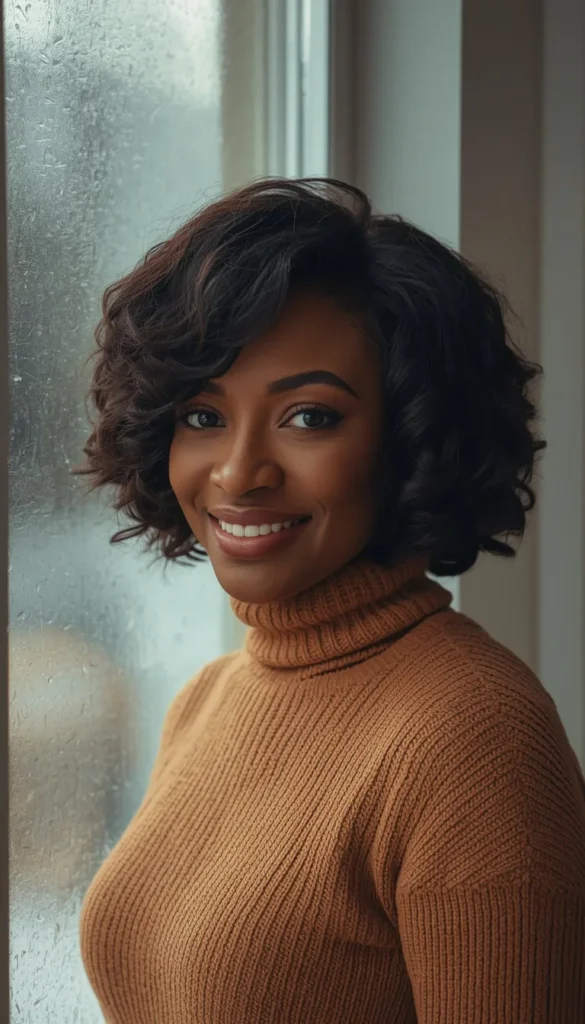 The Cold Weather Twist Out Bob