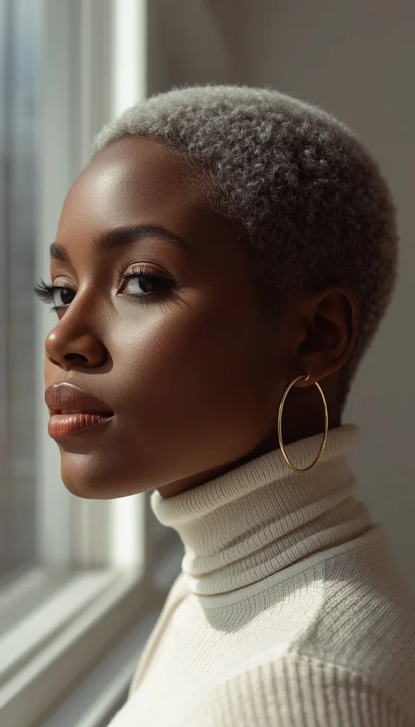 The Silver Fade With A Soft Hairline
