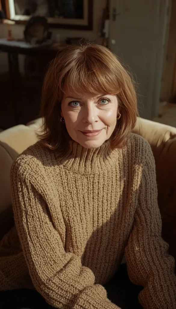 The Volumizing Shag With Curtain Bangs