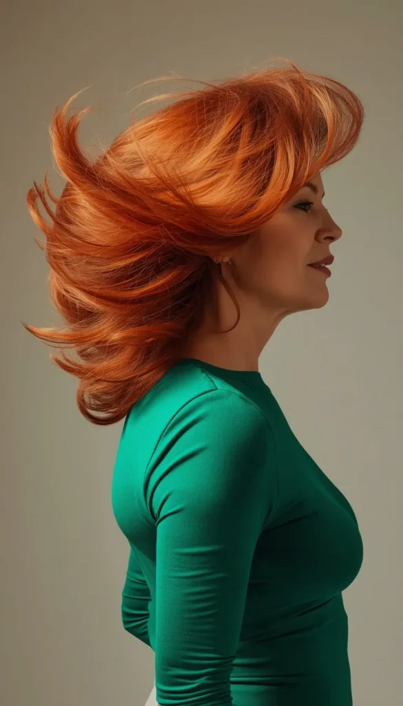 Volumizing and Youthful Layered Hairstyles for Women Over 60