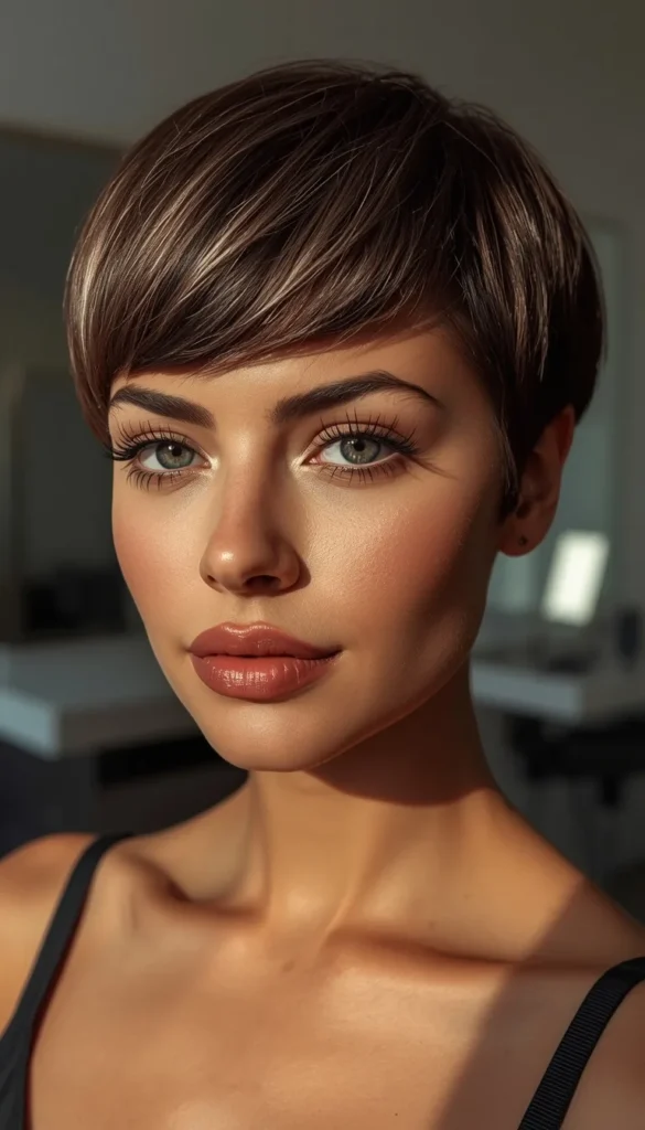 Why Pixie Cuts With Bangs Are Dominating US Salons Right Now