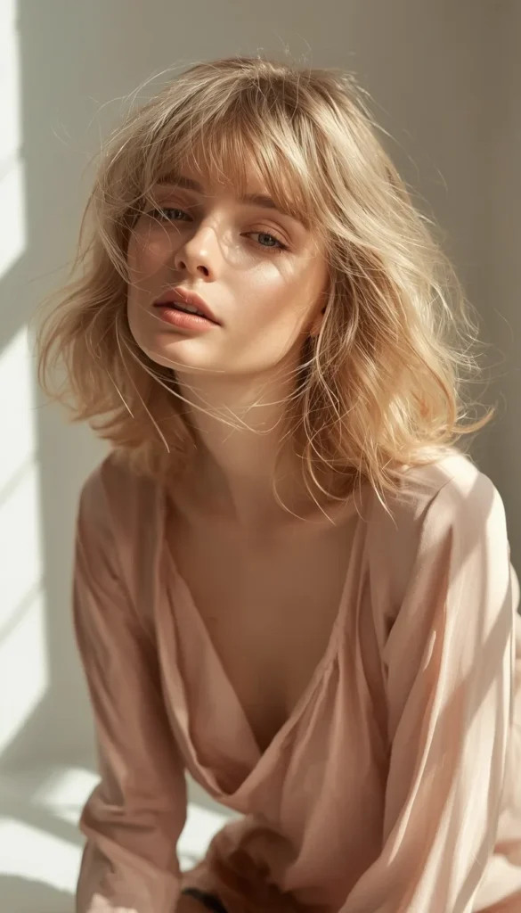 Wispy Bangs for Fine or Thinning Hair