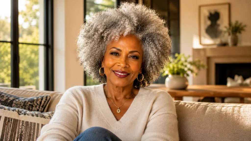 hairstyles for older black women over 50
