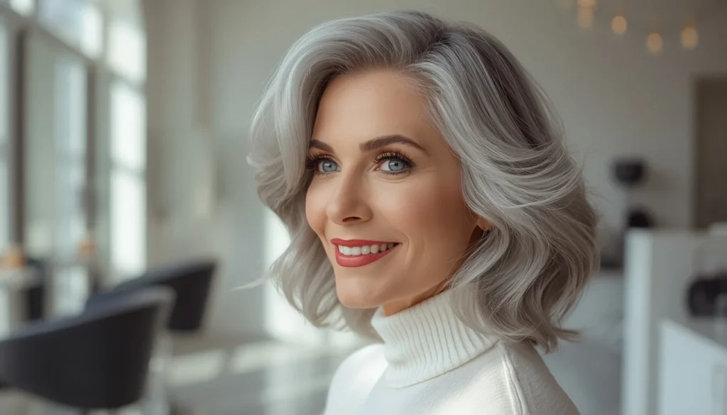 hairstyles for women over 60 with thin hair