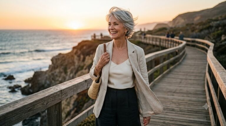 15 Chic Long Pixie Cuts for Women Over 60 for Soft Framing