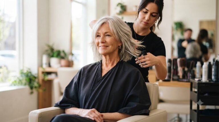 15 Effortless Shaggy Bob Haircuts for Women Over 60