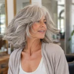 15 Messy Haircuts for Women Over 60 With Thick Hair