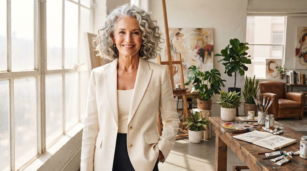 15 Playful Curly Bob Haircuts for Women Over 60