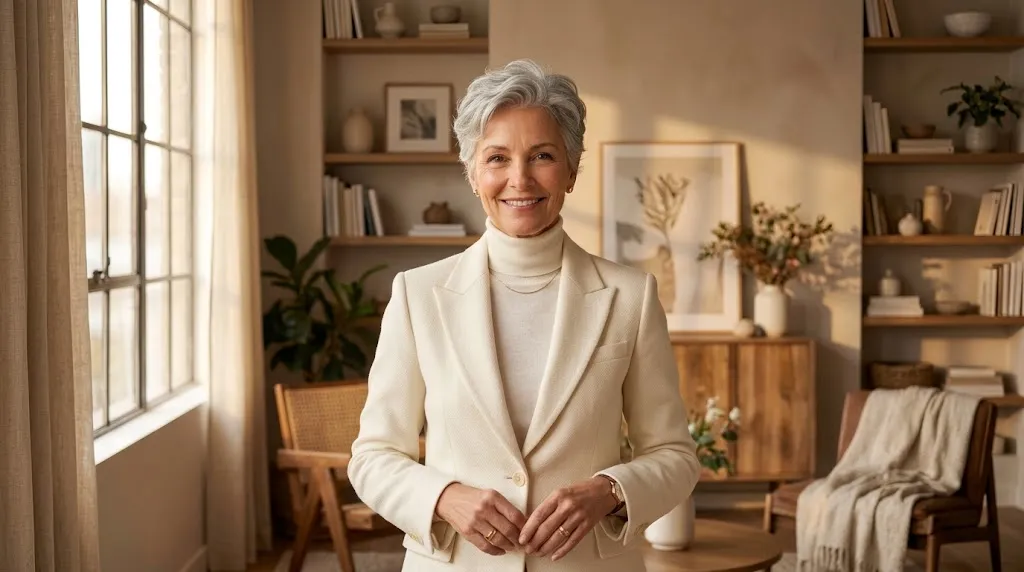 15 Stunning Pixie Cuts for Women Over 60 With Natural Gray Hair