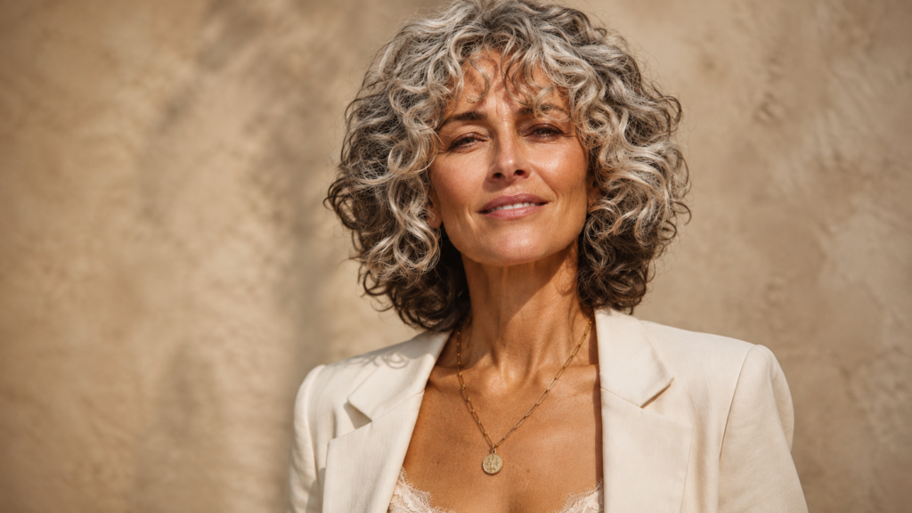 17 Effortless Messy Curly Haircuts for Women Over 60