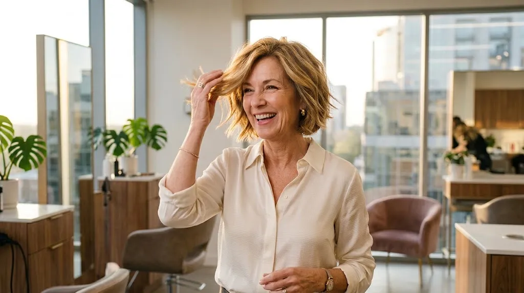 17 Flattering Layered Bob Haircuts for Women Over 60