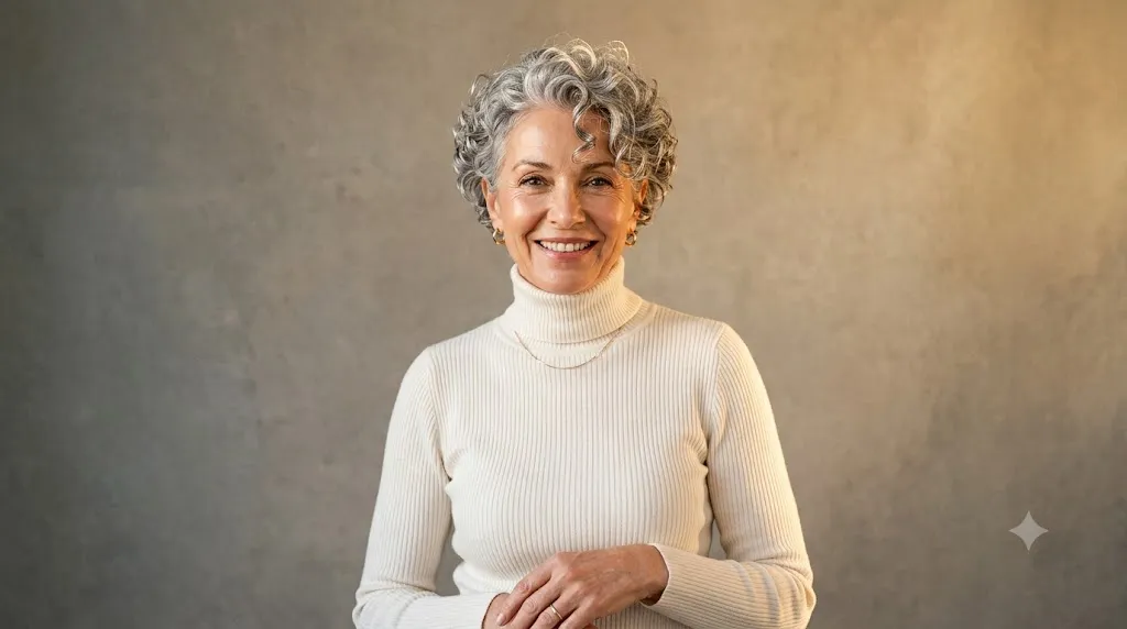17 Playful Curly Pixie Cuts for Women Over 60 That Boost Bounce