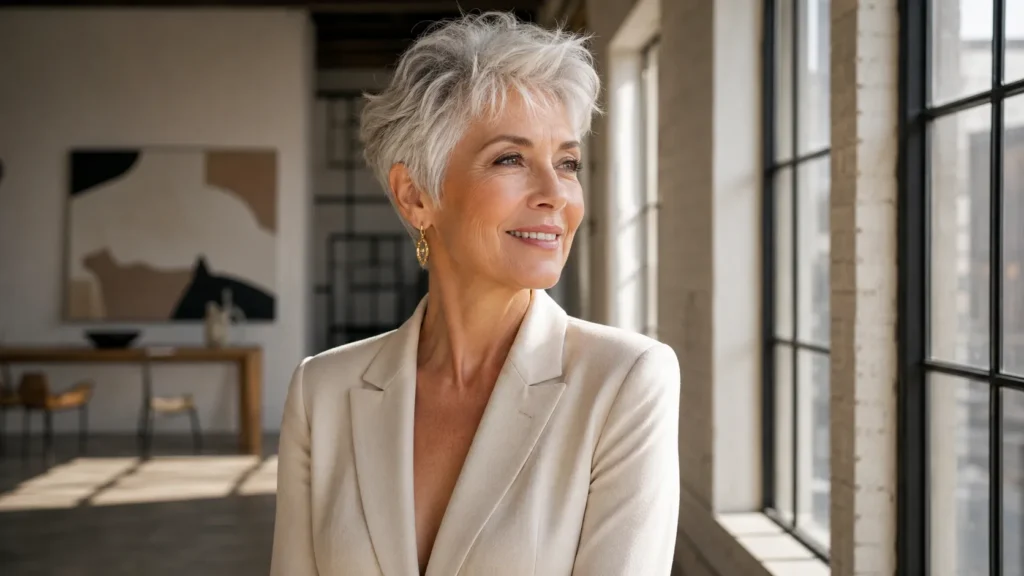 21 Youthful Pixie Cuts for Women Over 60 That Are Easy to Style