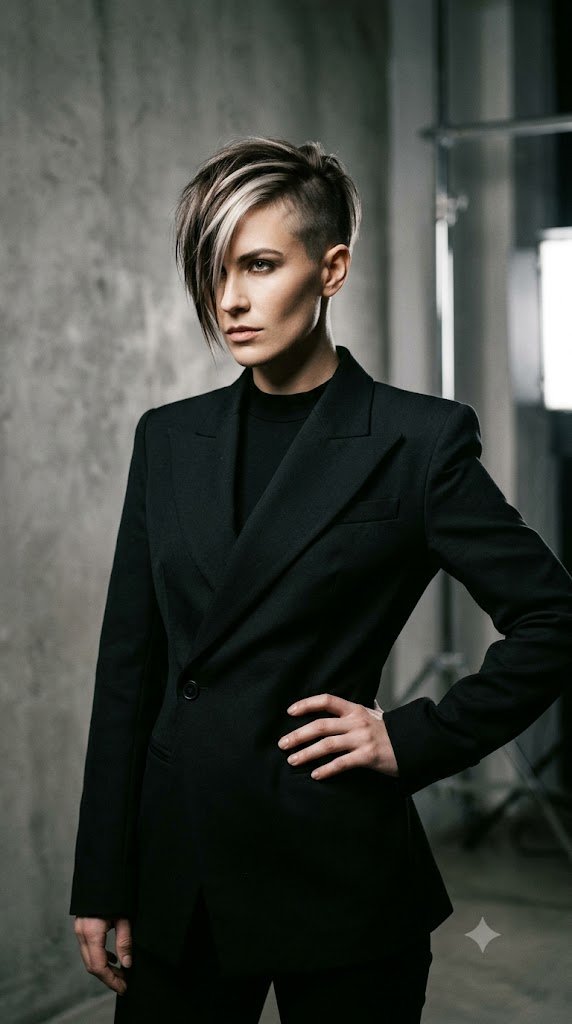 Asymmetrical Pixie for a Modern Edge