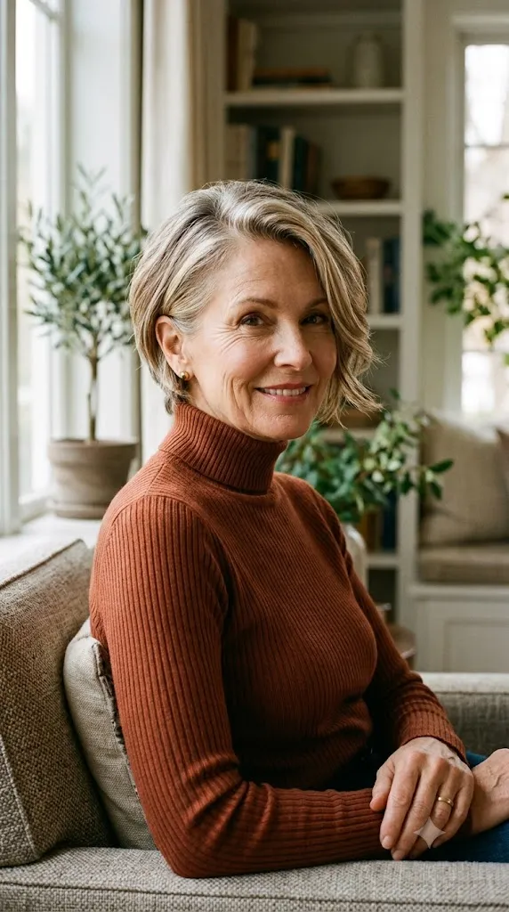 Effortless Long Pixie with Face-Framing Layers