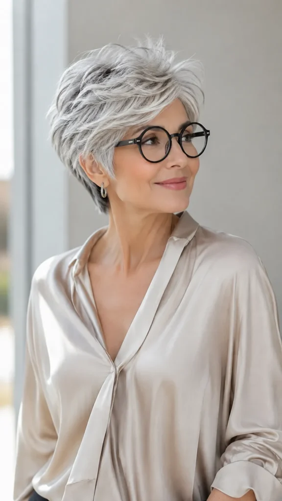  Feathered Pixie with Soft Crown Volume