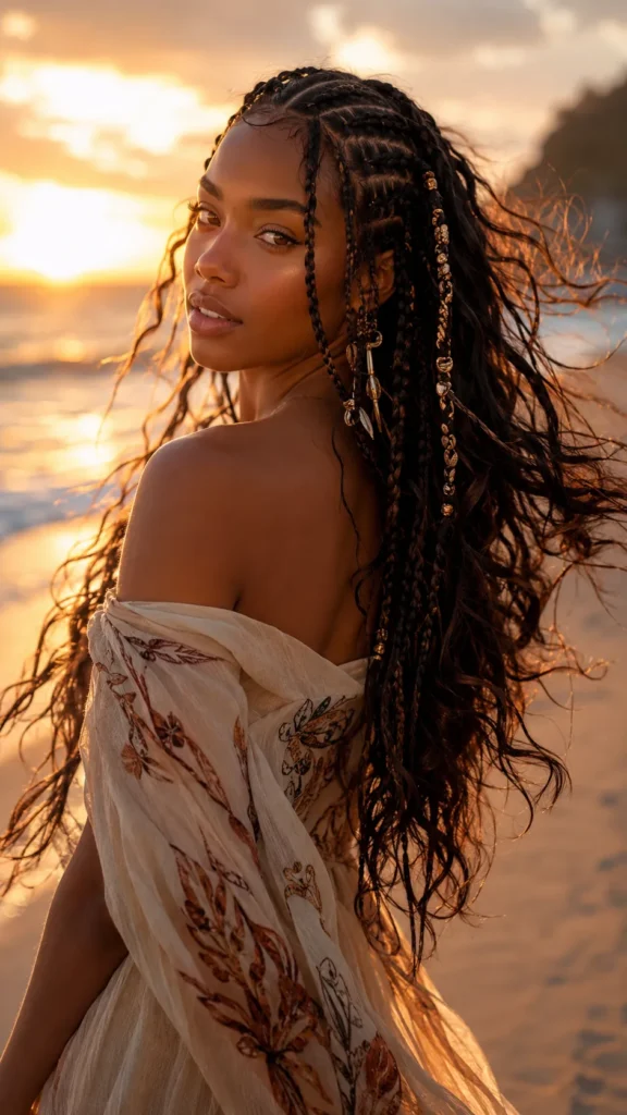 Fulani Knotless Braids