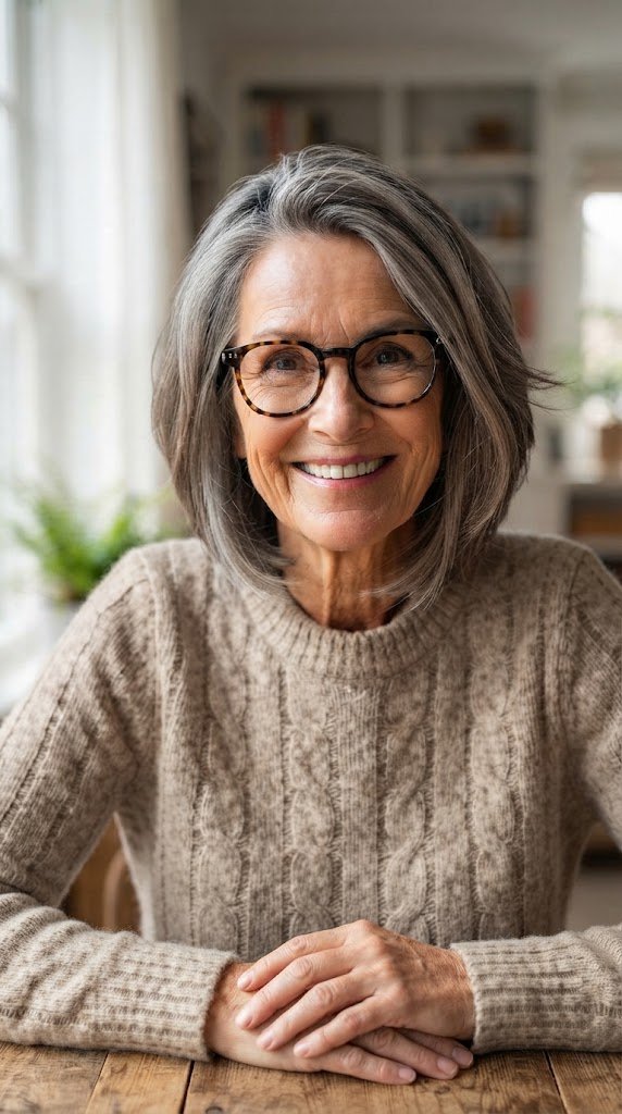 Inverted Bob for Glasses Wearers