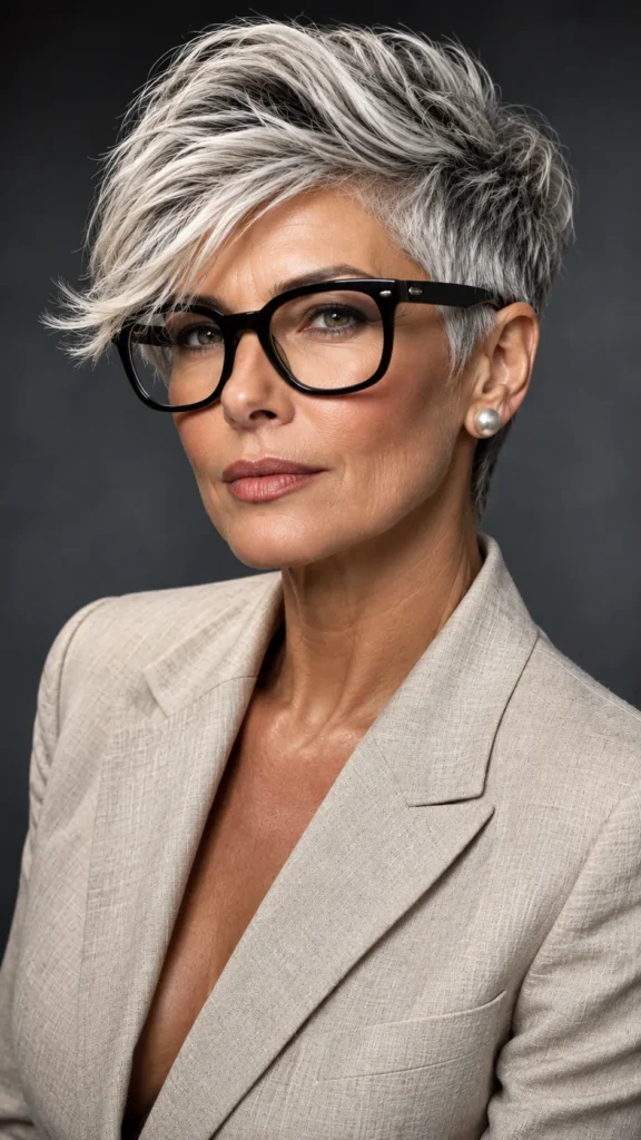Match Your Pixie Cut to Your Frames Not Just Your Face Shape