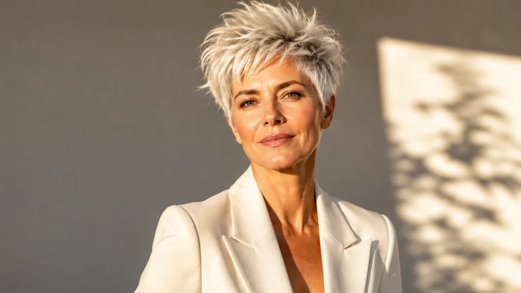 15 Short Messy Haircuts for Women Over 60
