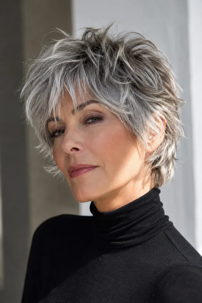Short Messy Shag