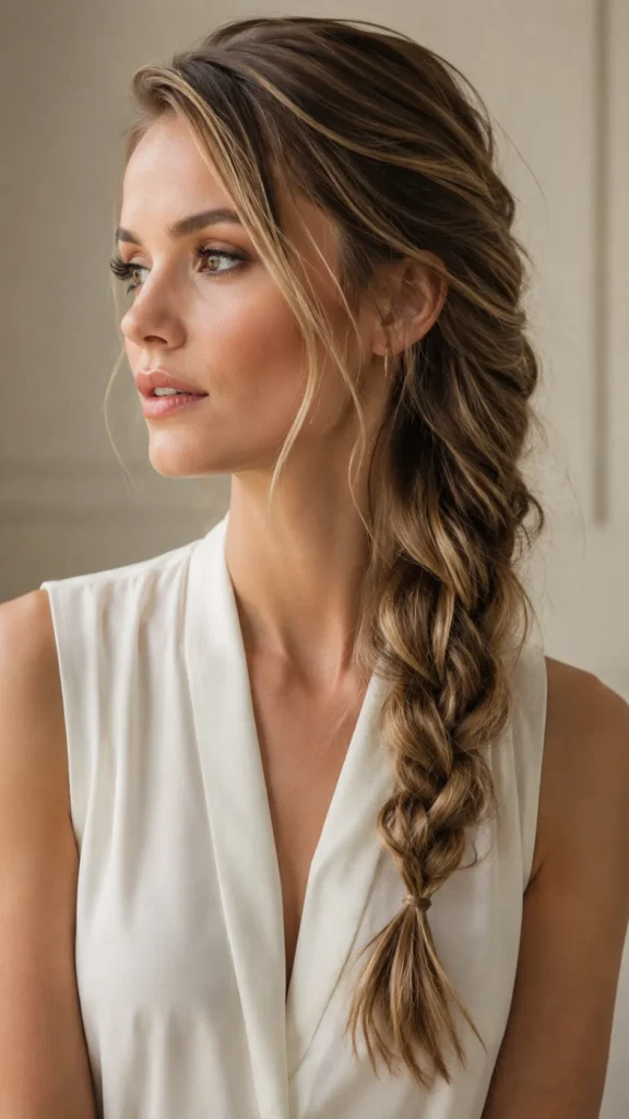 Side Braid for Fine or Thin Hair
