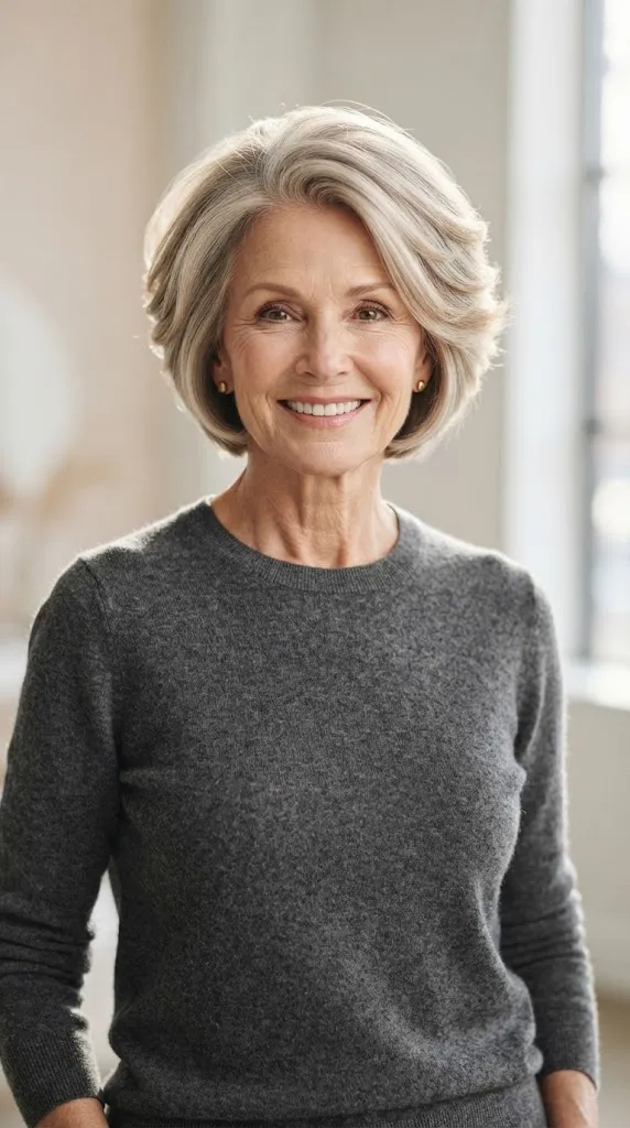  Stacked Inverted Bob for Fine or Thinning Hair