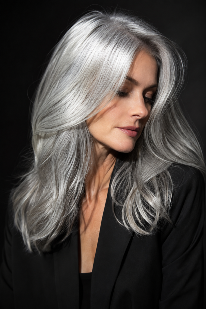 Styling Tips for Gray and Silver Hair Specifically